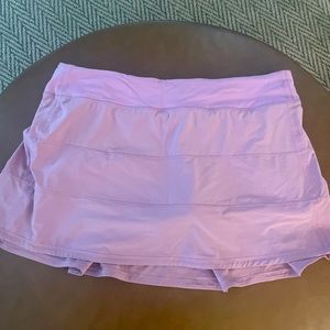 Lululemon pace rival skirt mid rise regular length